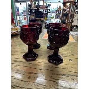 Vintage Avon Cape Cod Small Goblets 6 available